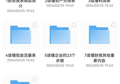 财务报表分析技能课 微淼缩略图