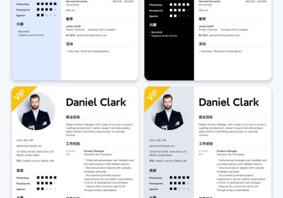 简历生成器 解锁免登入会员，畅享VIP会员功能缩略图