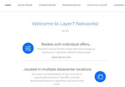 Layer7德国VPS：1核2G/20GB SSD/20TB流量/1Gbps/10.84欧元/年，另有AMD Ryzen 5950X/EPYC 7352服务器缩略图
