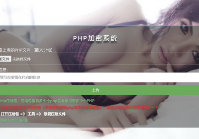 最新php项目加密源码缩略图