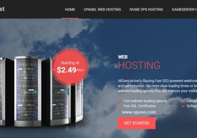 AllGeniusHost法国/加拿大VPS：1核2G/25GB NVMe/无限流量/5.99美元/月，可选Windows缩略图