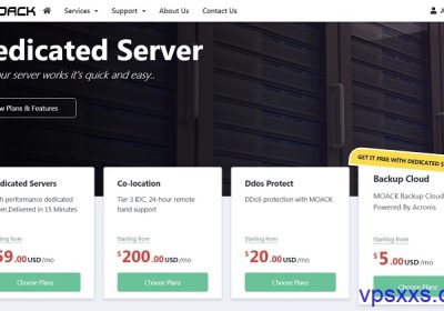 moack蘑菇主机韩国双ISP站群服务器七折：256个IP/558.6美元/月起，支持支付宝/USDT缩略图