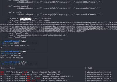 [Meachines] [Easy] Optimum HFS文件管理2.3.x-RCE+MS16-0…缩略图