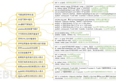 Linux应急响应思路和技巧（三）：网络分析篇缩略图