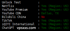 Aquatis美国达拉斯VPS测评：内存大，硬盘双倍，三网往返直连看视频9万+，IPv6解锁Netflix等流媒体插图12